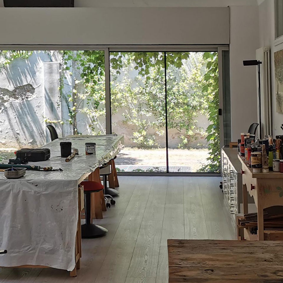 Atelier Paolo di Rosa artista
